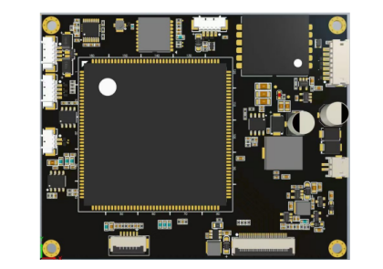 MIPI输出直驱7寸屏幕热成像算法板
